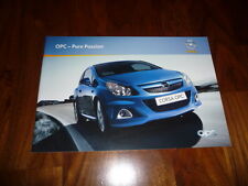 Opel opc brochure d'occasion  Expédié en Belgium