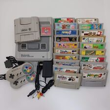 Console completo NIntendo Super Famicom SFC 20 softwares Japão importado testado comprar usado  Enviando para Brazil