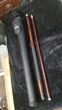 Vintage Sportcraft 20.5 Ounce Pool Cue With Zippered Carrying Case & Some Tips for sale  Shipping to South Africa