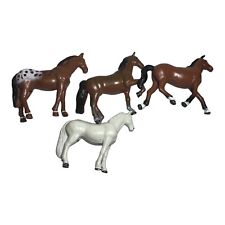 Vtg Funrise 1988 Hard Rubber Collectible Toy Horse Figures 4pc Lot for sale  Shipping to South Africa