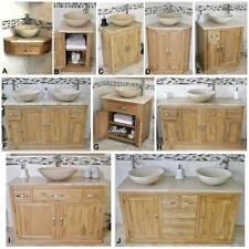 Solid oak bathroom for sale  Shipping to Ireland