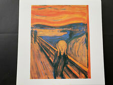 Usado, Munch, el grito, arte didáctico 2003, tamaño 10"" x 10"" datos inversos segunda mano  Embacar hacia Argentina