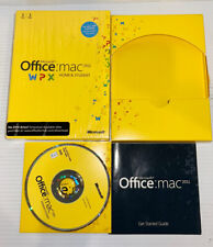 Microsoft Office Mac 2011 Home & Sudent Edition Oprogramowanie CD. Z kluczem! na sprzedaż  Wysyłka do Poland