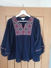 Embroidered cotton shirt for sale  MARKET HARBOROUGH