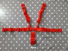 Used, ⭐ GENUINE iCandy Peach 1 "Tomato" Red Seat Full Harness Straps Good Condition! ⭐ for sale  CANTERBURY