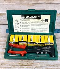 Balkamp 4-3103 Rivet Kit w/ Marson HP-2 Hand Klik Fast Riveter Storage Case  for sale  Hoyt