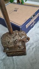 Carved elephant lamp for sale  LONDON