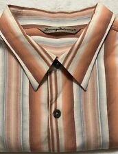 Camisa para hombre Tommy Bahama 100 % seda talla XL manga larga con botones adicionales segunda mano  Embacar hacia Argentina
