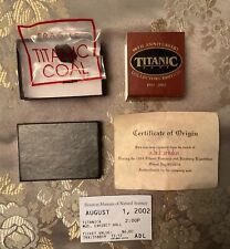 Certificate authentic titanic for sale  New York