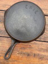 Pre Griswold Erie #7 Cast Iron Skillet and 5 Point Star Maker’s Mark RARE for sale  Shipping to South Africa