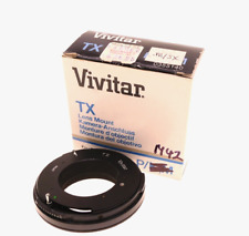Adaptador de lente de montaje Vivitar TX para cámaras de montaje M42 (Universal) segunda mano  Embacar hacia Mexico