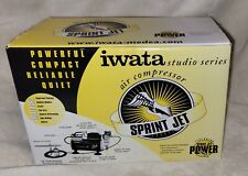 Compressor de ar Iwata Studio Series IS-800 com conjunto de valor de aerógrafo Eclipse HP-BCS, usado comprar usado  Enviando para Brazil