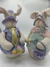 Crocheted easter bunny for sale  Kasson