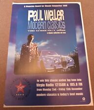 Paul weller. modern for sale  DEESIDE