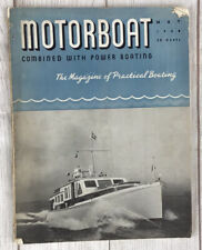 MOTORBOAT The Magazine of Practical Boating Vintage Edição de Maio de 1940 comprar usado  Enviando para Brazil
