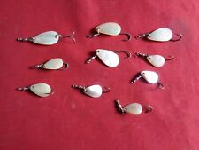 10 Vintage Mother of Pearl Spoon Lures. for sale  Shipping to South Africa