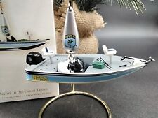 Hallmark Keepsake Ornament 2009 Reelin in the Good Times Bass Fishing Boat for sale  Shipping to South Africa