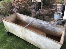 Vintage galvanised trough for sale  LINCOLN