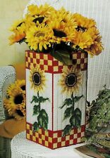 Sunny sunflowers vase for sale  Bellows Falls