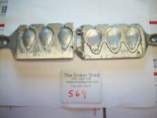  Sweet molds No Snag sinker Mold #569- 1 oz  - FREE SHIPPING, used for sale  Shipping to South Africa