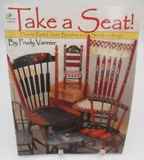 Libro Take a Seat Cómo pintar sillas bancos y taburetes en patrones de tole de acrílico segunda mano  Embacar hacia Mexico