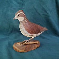 Bobwhite quail carving for sale  Gilbert