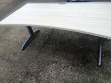 Maple office desk for sale  HITCHIN