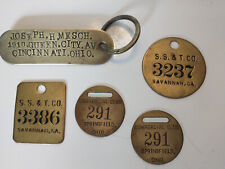 Vintage brass tags for sale  Cincinnati