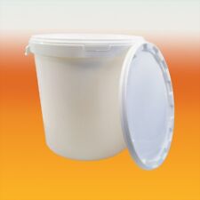 Balde e tampa de plástico grau alimentício 30L - Multiuso ideal para fabricação caseira comprar usado  Enviando para Brazil