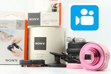🙂VIDEO [COMO NUEVO con estuche, agarre y adaptador] Sony DSC-QX10 rosa 18,2 MP digital JAPÓN segunda mano  Embacar hacia Mexico