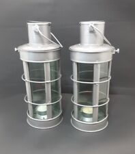 Decoração pendurada prata vela chá lanternas marinhas navegação  comprar usado  Enviando para Brazil