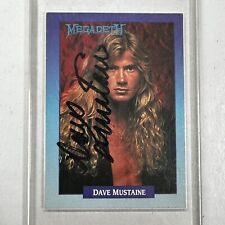 Dave mustaine autographed for sale  Northfield