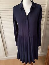 Kleid hemdblusenkleid blau gebraucht kaufen  Ratingen-Hösel