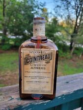 Antique Specialty Cointreau Liqueur Angers France Bottle  for sale  Conway