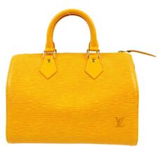 Bolsa Louis Vuitton amarela Epi Speedy 25 M43019 SP0936 KK91540, usado comprar usado  Enviando para Brazil