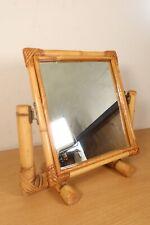 Vintage bamboo mirror for sale  Shipping to Ireland