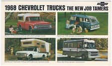 1968 Chevy Trucks 4 Modelos - C10, C20 Pickups, Campistas, Vans: Cartão Postal Original comprar usado  Enviando para Brazil