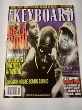 DE LA SOUL, MACKIE CR1604-VLZ, Roland DJ-70mkII Kurzweil, 1996 KEYBOARD Magazine comprar usado  Enviando para Brazil