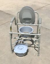Adult Potty Chair… Compare!…Sturdy, Extra Bracing, Folding Arms, used once for sale  Shipping to South Africa