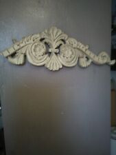 Wood resin pediment for sale  LEAMINGTON SPA