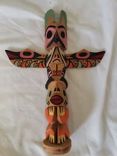 Totem de madeira vintage arte nativa americana comprar usado  Enviando para Brazil