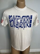 Camiseta Vintage Anos 80 BIKE FACTORY TEAM Grande BMX Pista Corrida Vert Rampa Equitação, usado comprar usado  Enviando para Brazil