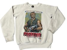 Vintage Arnold Schwarzenegger Predator Movie Sweatshirt Adult Small Boys XL MTI for sale  Shipping to South Africa