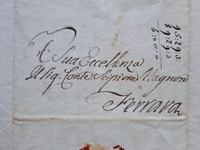 Ferrara 1830 lettera usato  Faenza