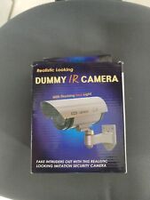 Dummy IR Camera Realistic Looking With Flashing Red Light, used for sale  Shipping to South Africa