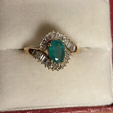 Emerald diamonds 18k for sale  Old Bethpage