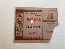 Inter roma biglietto usato  Roma