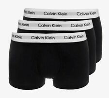 Calvin Klein Bokserki męskie Bielizna Bawełna Stretch Czarne Niski stan NOWE na sprzedaż  Wysyłka do Poland