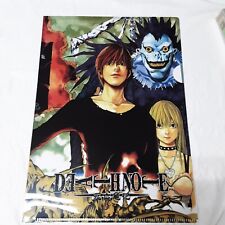 Death Note Japón Promoción Carpeta de Archivo Transparente RARA Light Ryuk Misa Anime Manga Jump, usado segunda mano  Embacar hacia Argentina