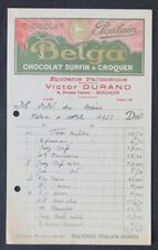 Facture BESANCON 1933 CHOCOLAT POULAIN BELGA illustrée billhead 111 comprar usado  Enviando para Brazil